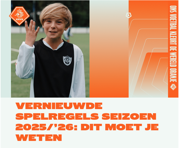VERNIEUWDE SPELREGELS SEIZOEN 2025/’26: DIT MOET JE WETEN